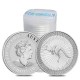 @1 ONZA 2021@ AUSTRALIA 1 DOLAR 2021 WILDLIFE CANGURO MONEDA DE PLATA SC Australian Kangaroo OZ OUNCE