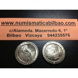 ESPAÑA 200 PESETAS 1996 IDILIO y EL MAJO DE LA GUITARRA KM.965 MONEDA DE NICKEL SC