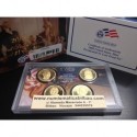 2008 UNITED STATES MINT PRESIDENTIAL $1 COIN PROOF ESTADOS UNIDOS Estuche Oificial con 4 Monedas 1 DOLAR 2008 PRESIDENTES