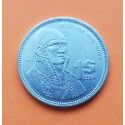 .MEXICO 10 PESOS 1976/1981 ERROR ACUÑACION OFF CENTER COIN SC