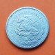 .MEXICO 10 PESOS 1976/1981 ERROR ACUÑACION OFF CENTER COIN SC