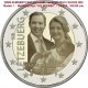 LUXEMBURGO 2 EUROS 2020 @Tipo 1 DISEÑO en HOLOGRAMA@ NACIMIENTO DEL PRINCIPE CHARLES 2ª MONEDA SC 160.000 uds