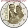 LUXEMBURGO 2 EUROS 2020 @Tipo 1 DISEÑO en HOLOGRAMA@ NACIMIENTO DEL PRINCIPE CHARLES 2ª MONEDA SC 160.000 uds