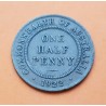AUSTRALIA 1/2 PENIQUE 1922 REY JORGE V KM.22 MONEDA DE BRONCE MBC+ 1/2 Penny GEORGIUS V