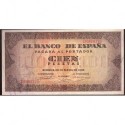 ESPAÑA 100 PESETAS 1938 BURGOS CASA DEL CORDON Serie D 6888376 Pick 113 BILLETE EBC Spain banknote