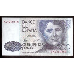 500 PESETAS 1979 OCTUBRE 23 SERIE 9A SIN CIRCULAR ESPAÑA