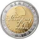 @1º AÑO DE EMISION@ ESLOVENIA 2 EUROS 2007 FRANCE PECEREN MONEDA BIMETALICA SC tipo normal de circulación