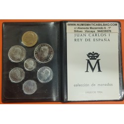 . 1984 ESPAÑA CARTERA SC 1+2+5+10+25+50+100 PESETAS SIN CIRCULAR