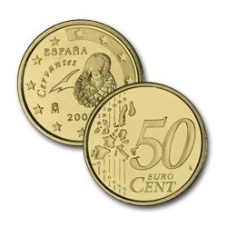 ESPAÑA 50 CENTIMOS DE EURO 2005 SIN CIRCULAR ESCASA