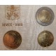 VATICANO CARTERA OFICIAL EUROS 2009 BU SET PAPA BENEDICTO XVI 1+2+5+10+20+50 CENTIMOS 1 EURO + 2 EUROS 2009 SC Divisionale