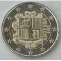 ANDORRA 2 EUROS 2020 ESCUDO NACIONAL MONEDA BIMETALICA @NO CONMEMORATIVA@ SC TIPO NORMAL LA DE CIRCULACION