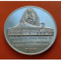 1,30 ONZAS x MEXICO MEDALLA DE PLATA 1979 PAPA JUAN PABLO II EN SU VISITA A LA SANTISIMA VIRGEN DE GUADALUPE silver medal 42 mm