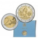 VATICANO 2 EUROS 2019 SC 90 ANIVERSARIO DE LA CIUDAD MONEDA CONMEMORATIVA @CARTERA OFICIAL - RARA@