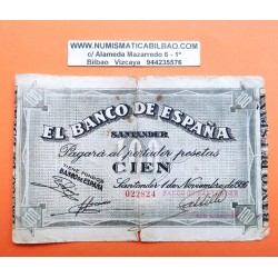 . SANTANDER 50 PESETAS 1936 BANCO SANTANDER 012238