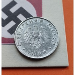 . ALEMANIA Ocup Aliada 5 REICHSPFENNIG 1948 A NAZI III REICH ZIN