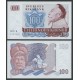 SUECIA 100 KRONOR 1970 REY GUSTAV II y BELLO BARCO ANTIGUO Pick 54 A BILLETE SC @ESCASO@ Sweden UNC BANKNOTE 100 Coronas