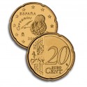 @OFERTA@ ESPAÑA 20 CENTIMOS 2000 DON QUIJOTE MONEDA SIN CIRCULAR SC @ESCASA@ Spain Euros