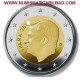 .ESPAÑA 2 EUROS 2021 REY FELIPE VI SC MONEDA BIMETALICA NO CONMEMORATIVA Tirada : 400.000 uds.