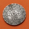 BRASIL 400 REIS 1938 GETULIO y VALOR EN ORLA KM.548 MONEDA DE NICKEL MUY CIRCULADA Brazil