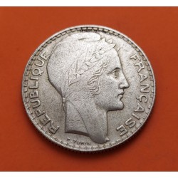. FRANCIA 10 FRANCOS 1933 TURIN PLATA MBC++ Silver France Francs
