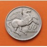 GRECIA 10 DRACMAS 1973 CABALLO ALADO PEGASO KM.110 MONEDA DE NICKEL EBC- Greece 10 Drachmai Dracmai PEGASUS