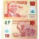 NIGERIA 10 NAIRA 2011 ALVAN IKOKU y ABORIGENES Pick 39 BILLETE DE PLASTICO SC Africa UNC BANKNOTE