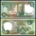 ANGOLA 50 ESCUDOS 1972 MARISCAL CARMONA y PLANTA DE CAFE Pick 100 BILLETE SIN CIRCULAR Portugal UNC BANKNOTE