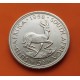 SUDAFRICA 5 SHILLINGS 1958 ANTILOPE y REINA ISABEL II KM.52 MONEDA DE PLATA MBC++ South Africa