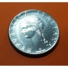 ITALIA 100 LIRAS 1979 AÑO DE LA FAO, CABALLO y POTRO KM.106 MONEDA DE ACERO SC Italy 100 Lire