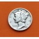 USA 10 CENTS DIME 1962 P ROOSVELT SILVER UNC