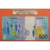 @RARO@ BELGICA 500 FRANCOS 1998 RENE MAGRITTE Serie ...5703 Pick 149 BILLETE EBC Belgium 500 Francs PVP NUEVO 165€