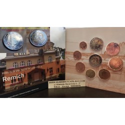 LUXEMBURGO CARTERA EUROS 2020 SC 1+2+5+10+20+50 Cts 1+2 EUROS + 2 EUROS 2020 PRINCIPE HENRI @VARIANTE DE CECA@ 5000 uds.