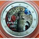 .@COLORES@ ESPAÑA 2 EUROS 2021 TOLEDO CIUDAD HISTORICA Unesco SC MONEDA BIMETALICA y CONMEMORATIVA