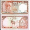 NEPAL 20 RUPIAS 2002 MONARCA CON GORRO CEREMONIAL Pick 47A2 BILLETE SC RUPEES BANKNOTE UNC