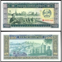 . LAOS 10 KIP 1962 SC Pick 10 LAO REPUBLIC BILLETE