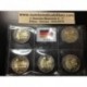 ALEMANIA 2 EUROS 2013 A+D+F+G+J ABADIA de MAULBRONN en BADEN SC MONEDA CONMEMORATIVA Germany BRD