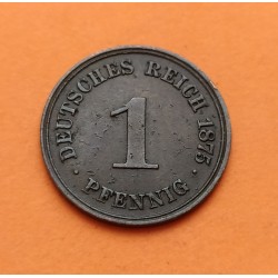 .ALEMANIA 1 PFENNIG 1876 A KM*1 UNC Deutsches Reich Germany UNC