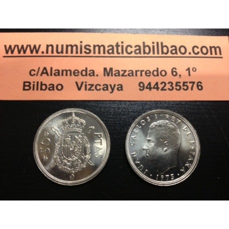 ESPAÑA 50 PESETAS 1975 * 76 SIN CIRCULAR JUAN CARLOS I