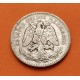 MEXICO 50 CENTAVOS 1920 AGUILA y VALOR KM.447 MONEDA DE PLATA MBC- @MANCHA@ Mejico silver coin R/1