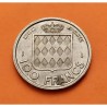 MONACO 100 FRANCOS 1956 PRINCIPE RAINIERO III KM.134 MONEDA DE NICKEL MBC++ Principado de 100 Francs