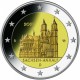 ALEMANIA 2 EUROS 2021 A+D+F+G+J SAJONIA Catedral de MAGDEBURGO 1ª MONEDA CONMEMORATIVA SC Germany BRD