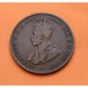 AUSTRALIA 1/2 PENIQUE 1919 REY JORGE V y VALOR KM.23 MONEDA DE BRONCE MBC 1 Penny GEORGIUS V
