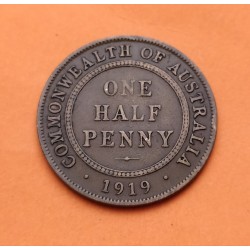 NUEVA ZELANDA 1 PENIQUE 1947 BRONCE KM*13 New Zealand Penny