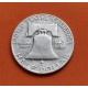 ESTADOS UNIDOS 1/2 DOLAR 1952 D BENJAMIN FRANKLIN KM.163 MONEDA DE PLATA MBC- USA Half Dollar silver coin