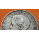 @MUY RARA@ PUERTO RICO ESPAÑA 5 PESETAS 1 PESO 1895 PGV ALFONSO XIII KM.24 MONEDA DE PLATA (DURO) Spain silver colonial coin 1