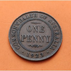 NUEVA ZELANDA 1 PENIQUE 1947 BRONCE KM*13 New Zealand Penny