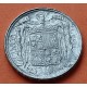 2 monedas x ESPAÑA 5 CENTIMOS 1945 KM.765 + ESPAÑA 10 CENTIMOS 1945 JINETE IBERICO ALUMINIO ESTADO ESPAÑOL SC/SC-