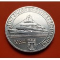 AUSTRIA 500 SCHILLINGS 1984 BARCO BODLAK KM.2967 MONEDA DE PLATA SC Osterreich silver coin