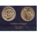 ESTADOS UNIDOS 1 DOLAR 2008 P PRESIDENTE N. 7 ANDREW JACKSON SC