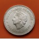 HOLANDA 10 GULDEN 1970 REINA JULIANA y REINA GUILLERMINA KM.195 MONEDA DE PLATA SC- The Netherlands silver coin